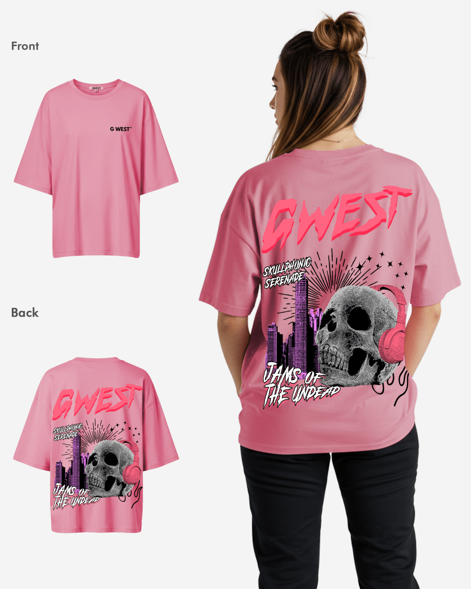 G West Oversized Jams Of The Undead Tee - WOMEN