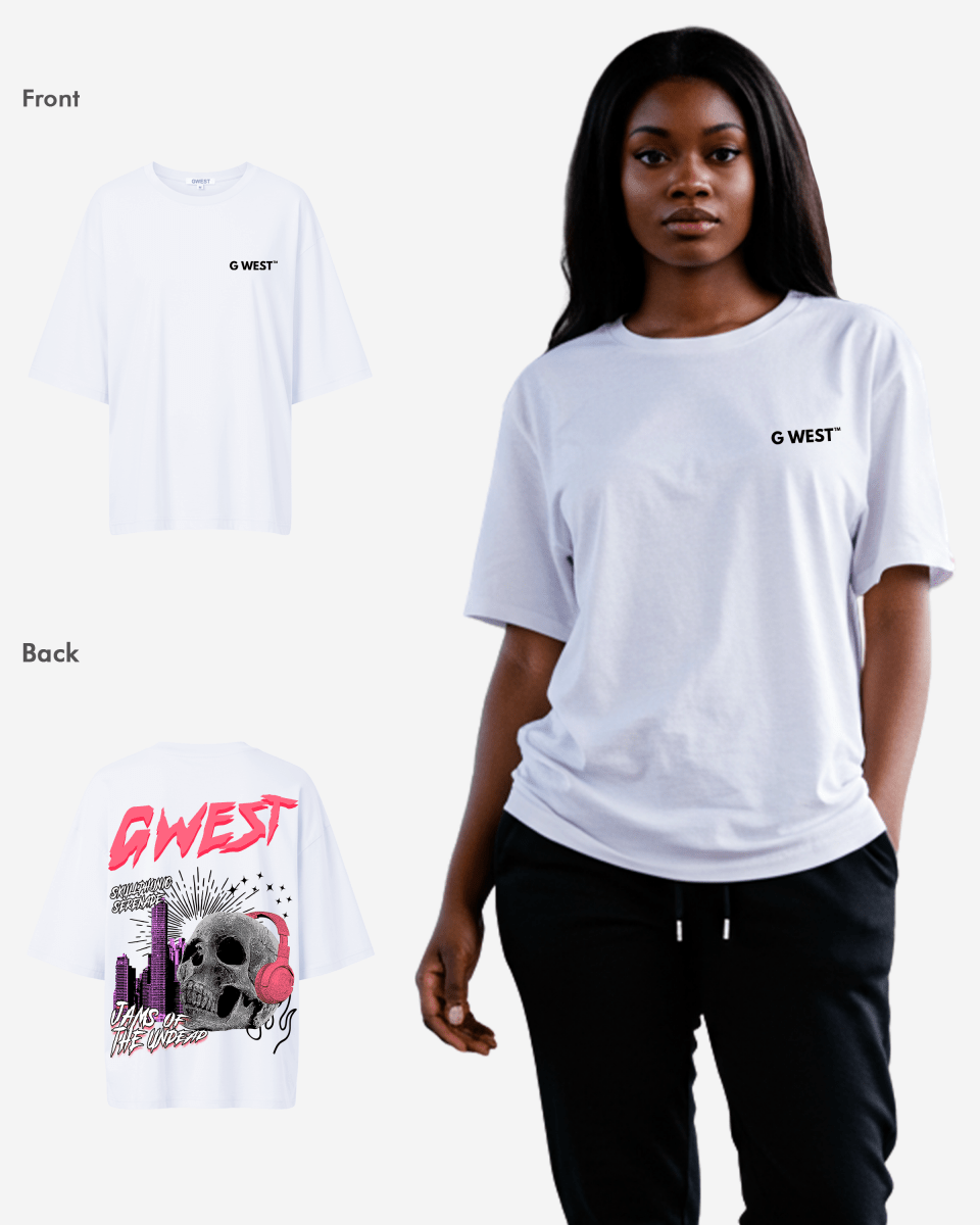 G West Oversized Jams Of The Undead Tee - WOMEN