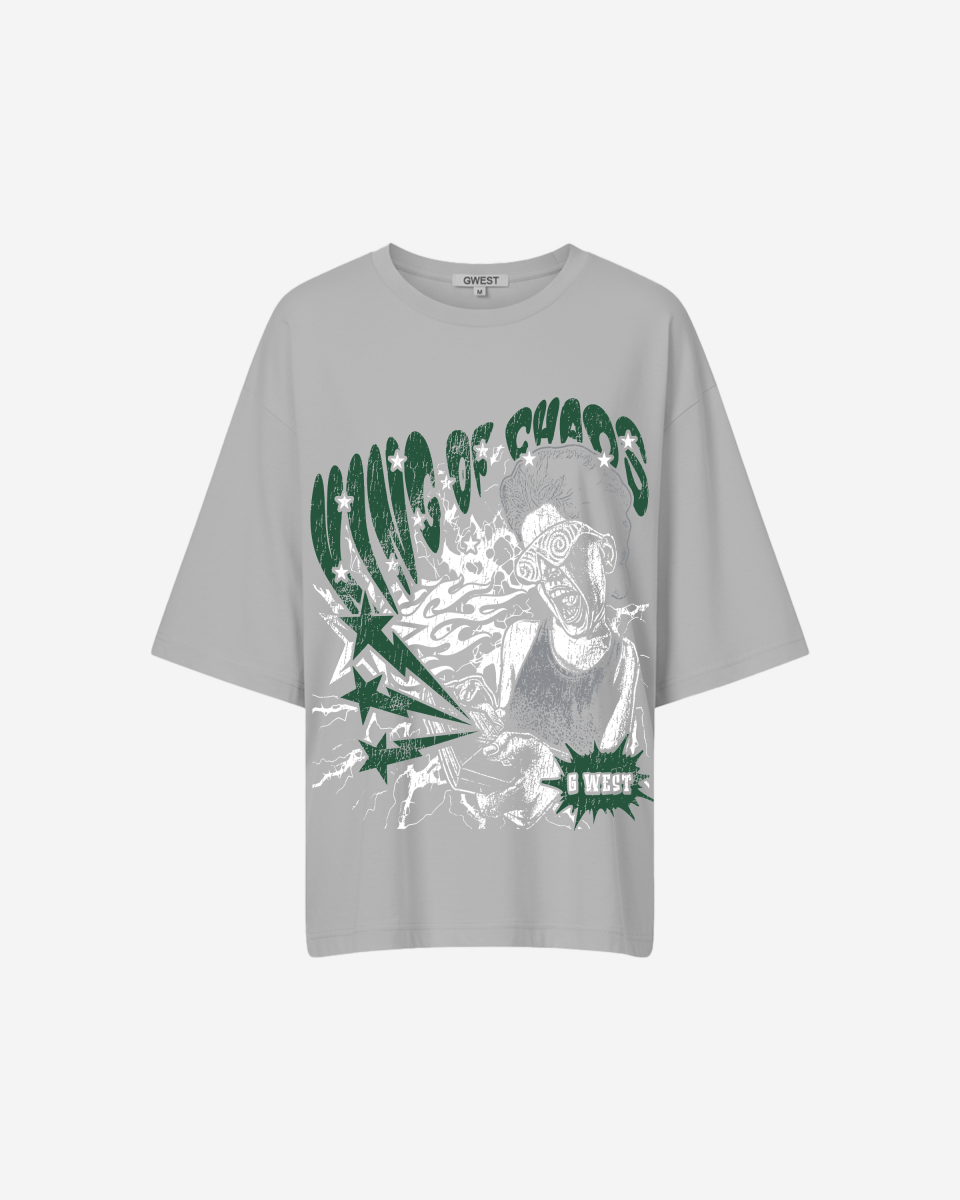G West Oversized King Of Chaos T Shirt - WOMEN