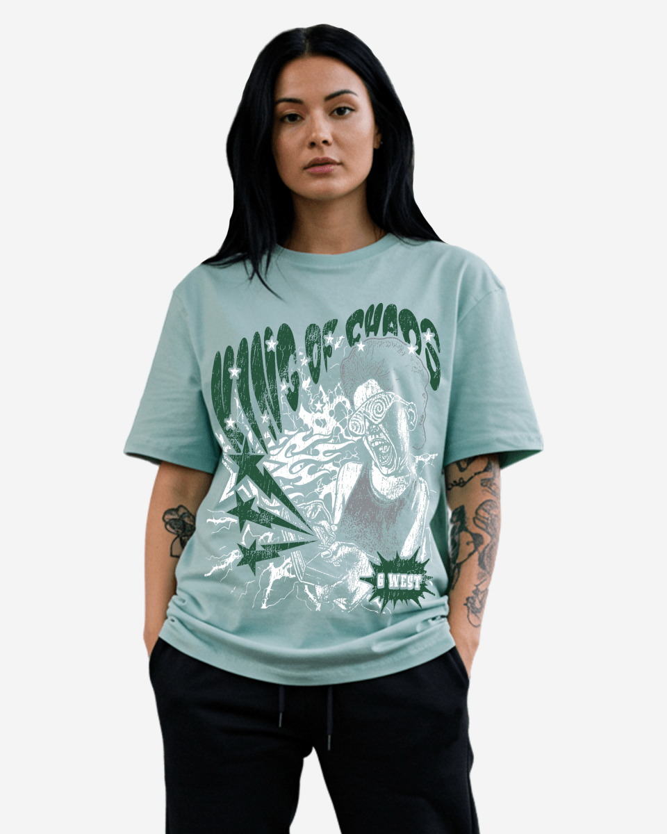 G West Oversized King Of Chaos T Shirt - WOMEN