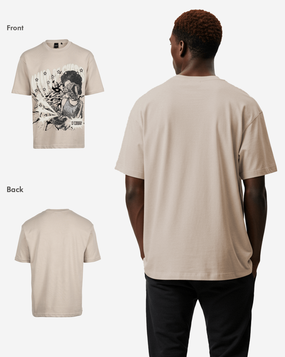 G West Oversized King Of Chaos T Shirt
