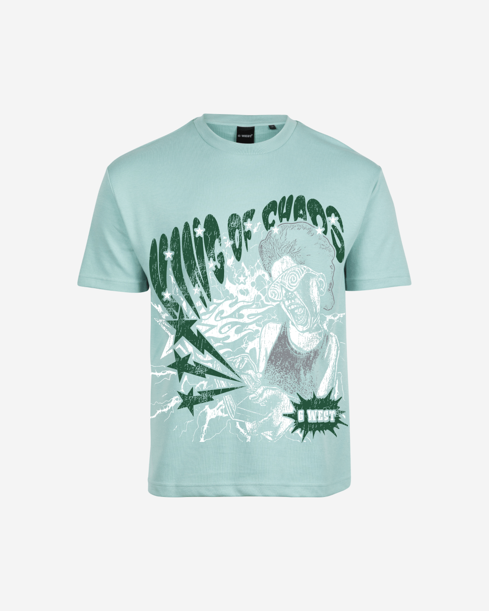 G West Oversized King Of Chaos T Shirt