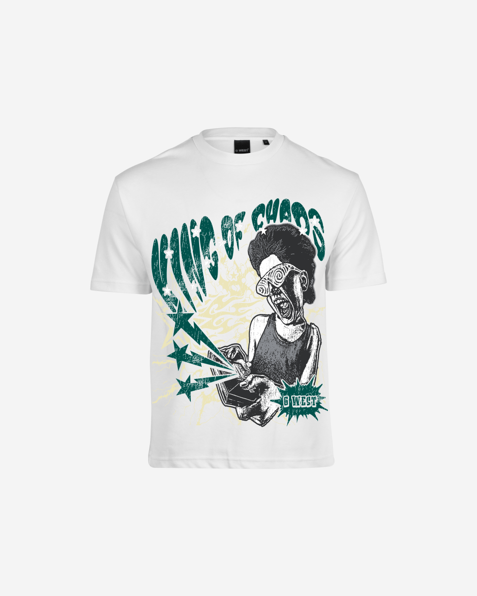 G West Oversized King Of Chaos T Shirt