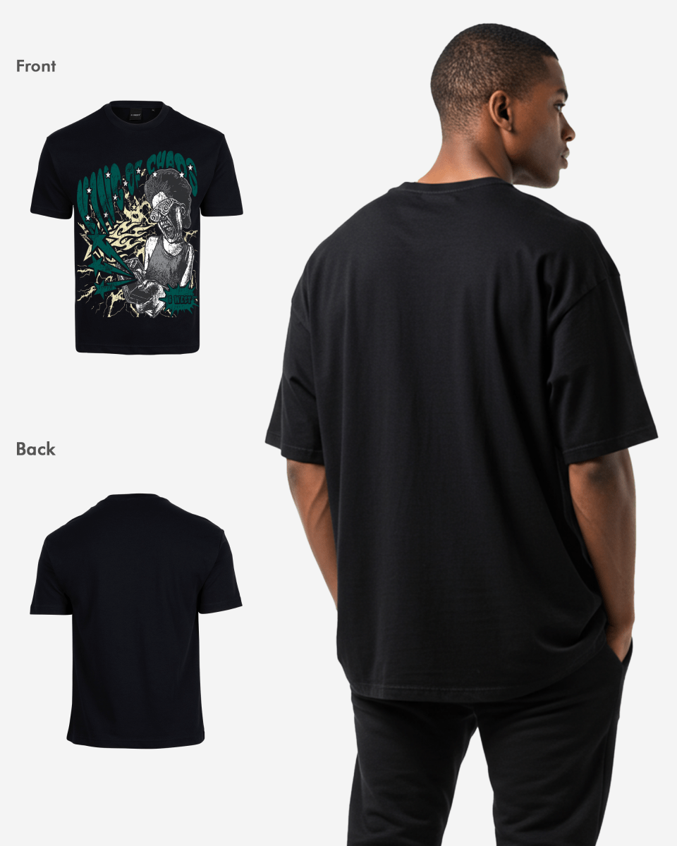 G West Oversized King Of Chaos T Shirt