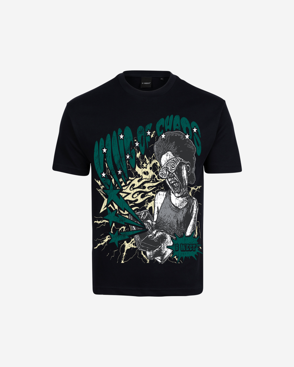 G West Oversized King Of Chaos T Shirt
