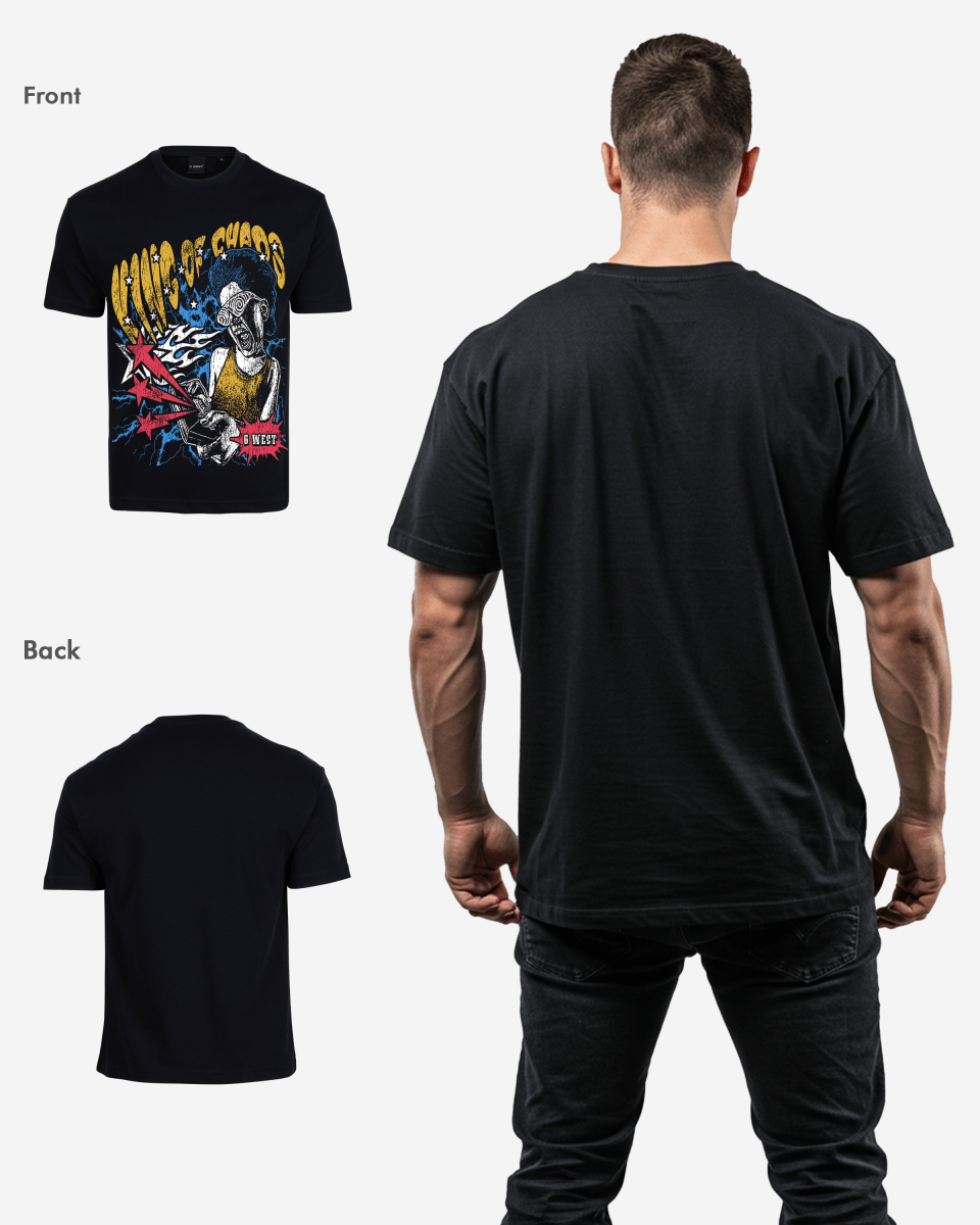 G West Oversized King Of Chaos T Shirt