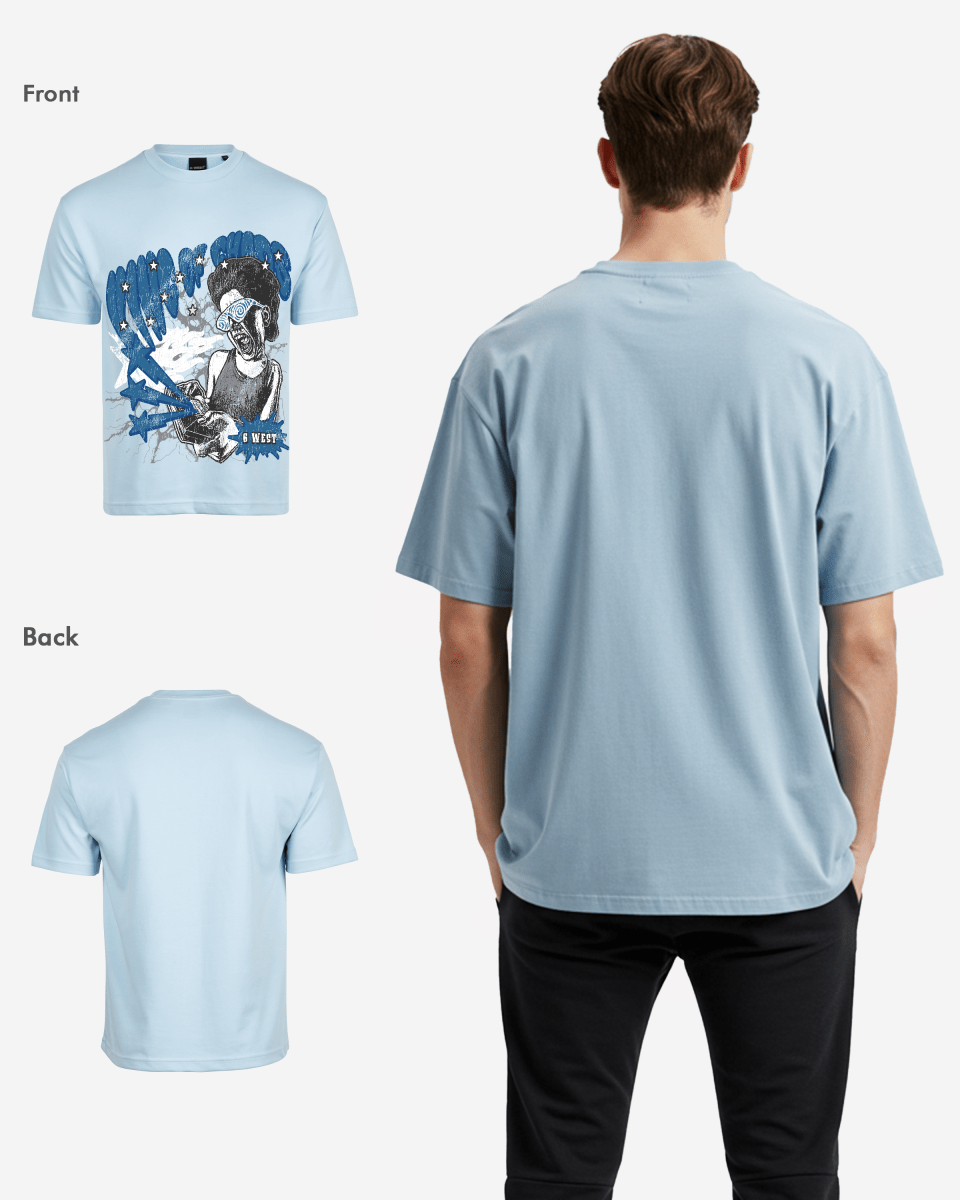 G West Oversized King Of Chaos T Shirt