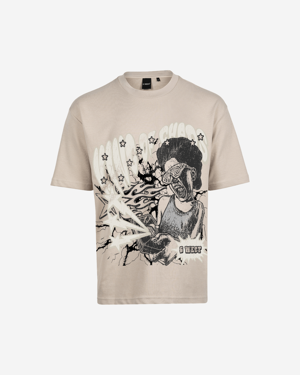 G West Oversized King Of Chaos T Shirt