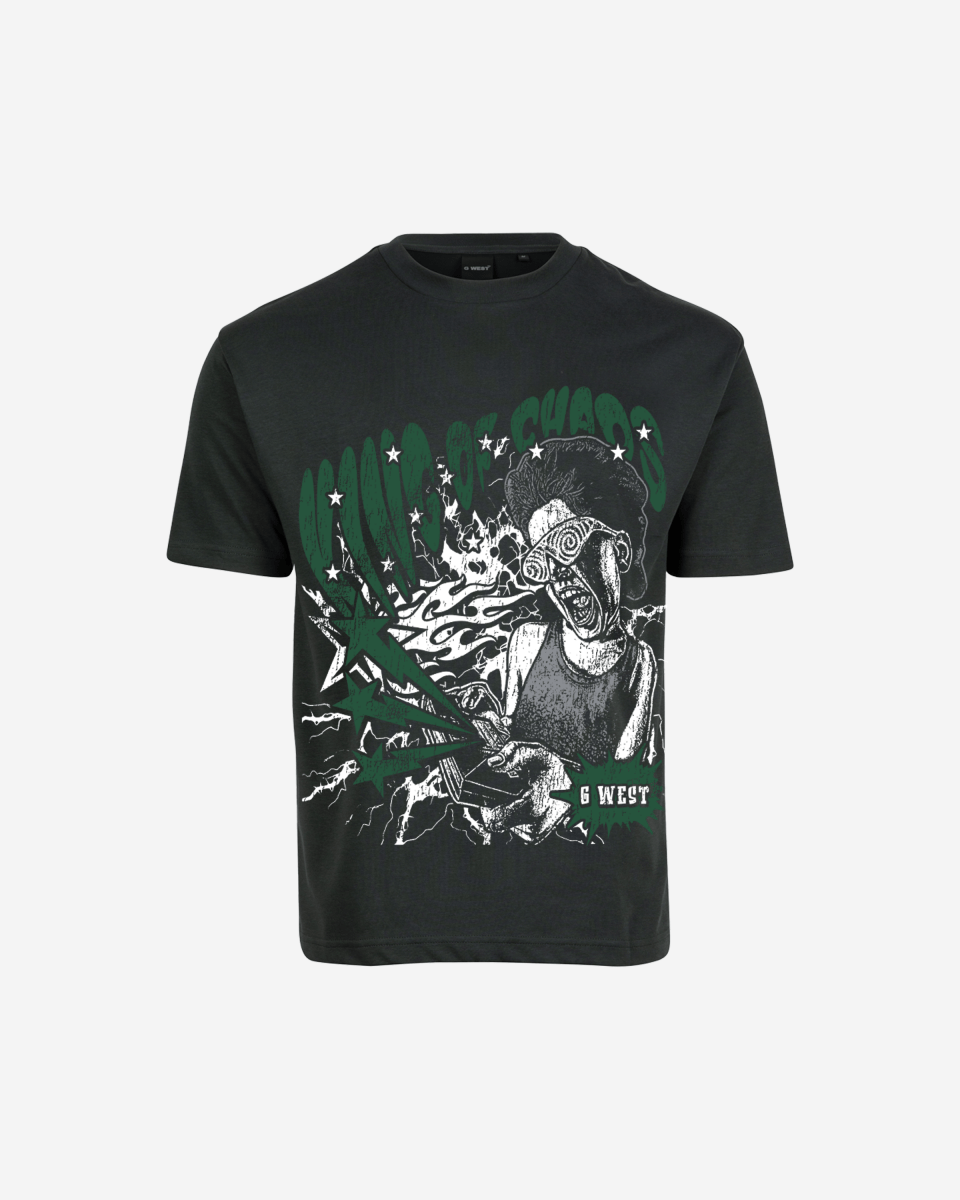 G West Oversized King Of Chaos T Shirt