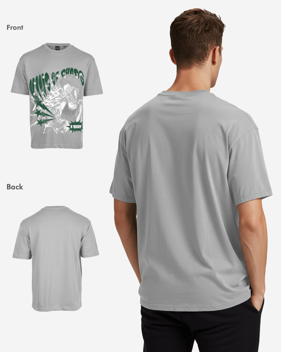 G West Oversized King Of Chaos T Shirt