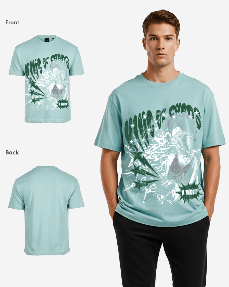 G West Oversized King Of Chaos T Shirt