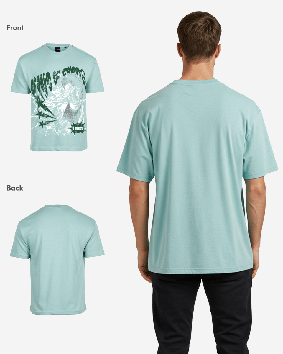 G West Oversized King Of Chaos T Shirt