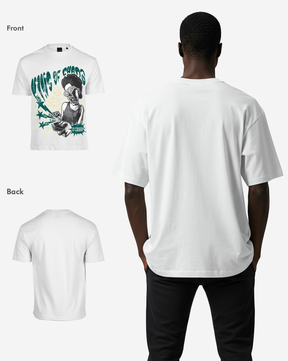 G West Oversized King Of Chaos T Shirt