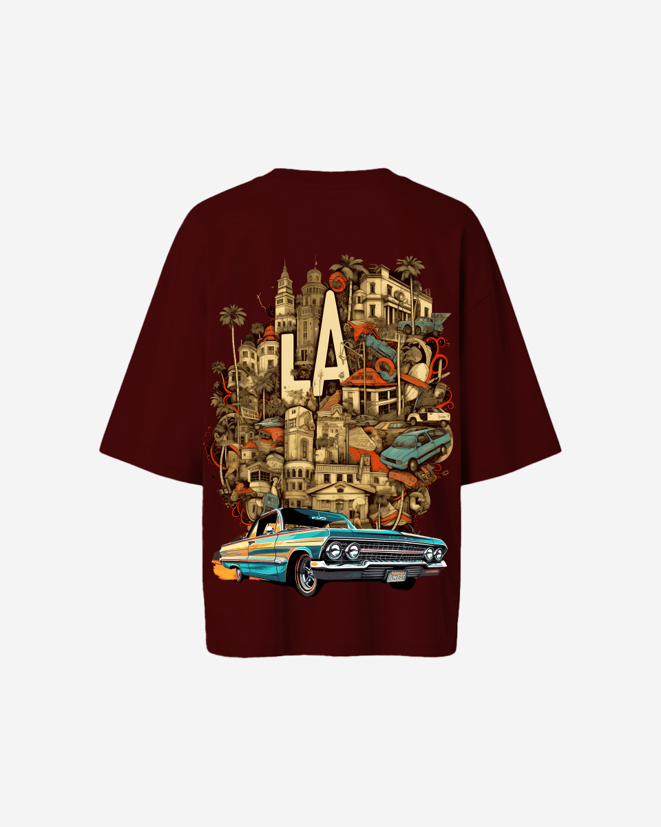 G West Oversized La Culture Tee -WOMEN