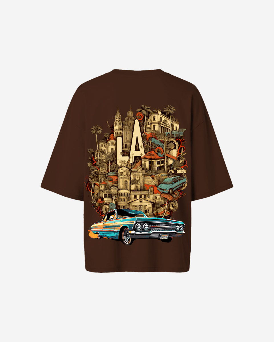 G West Oversized La Culture Tee -WOMEN