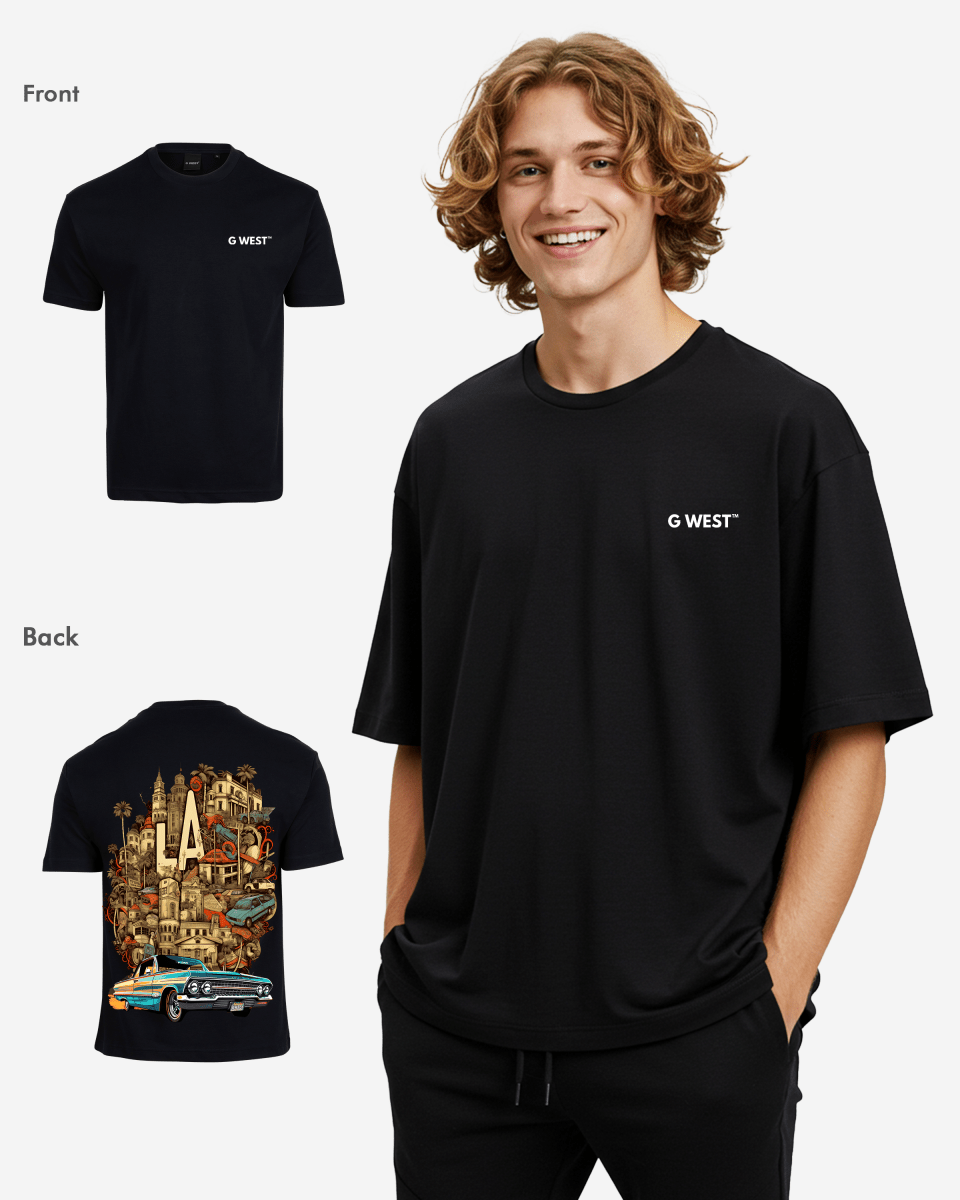 G West Oversized La Culture Tee