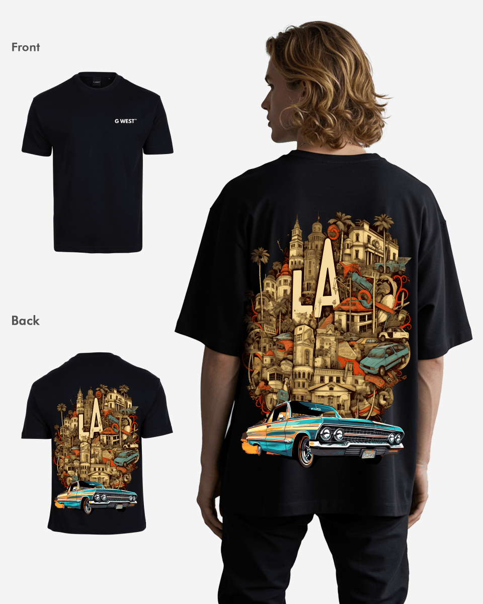 G West Oversized La Culture Tee
