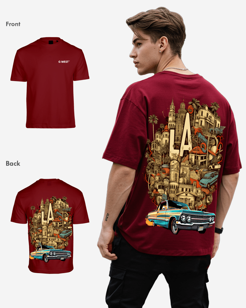 G West Oversized La Culture Tee