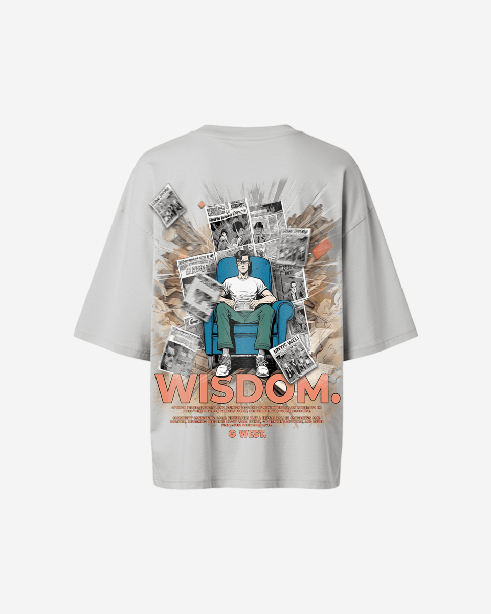 G West Oversized Library T Shirt  - WOMEN