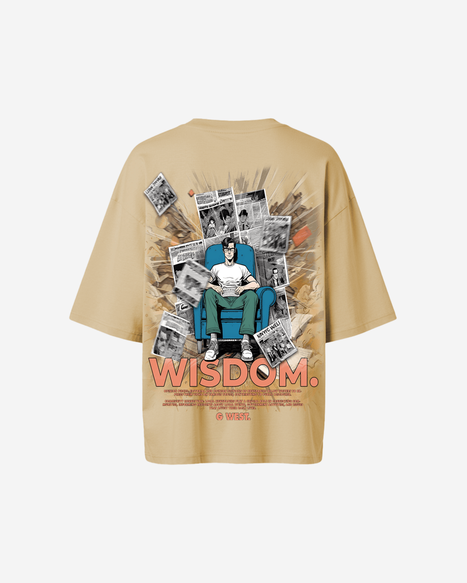 G West Oversized Library T Shirt  - WOMEN