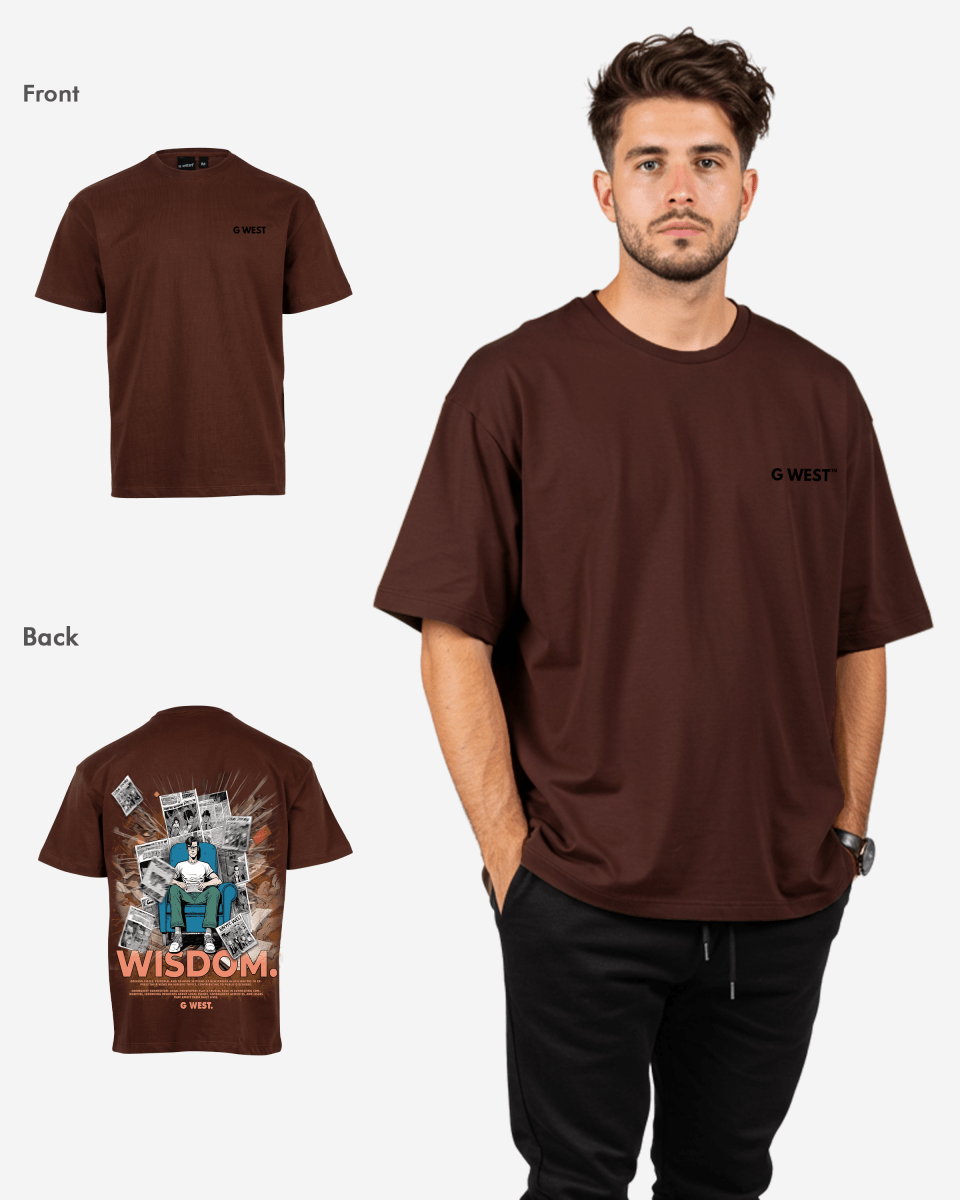 G West Oversized Library T Shirt