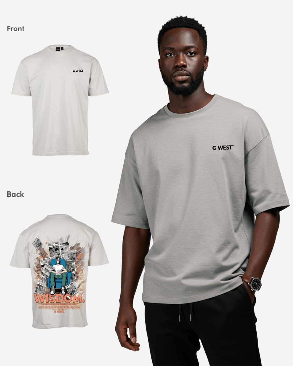 G West Oversized Library T Shirt