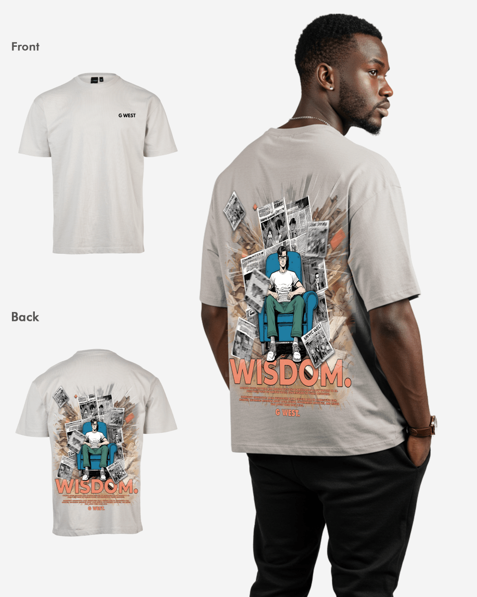 G West Oversized Library T Shirt