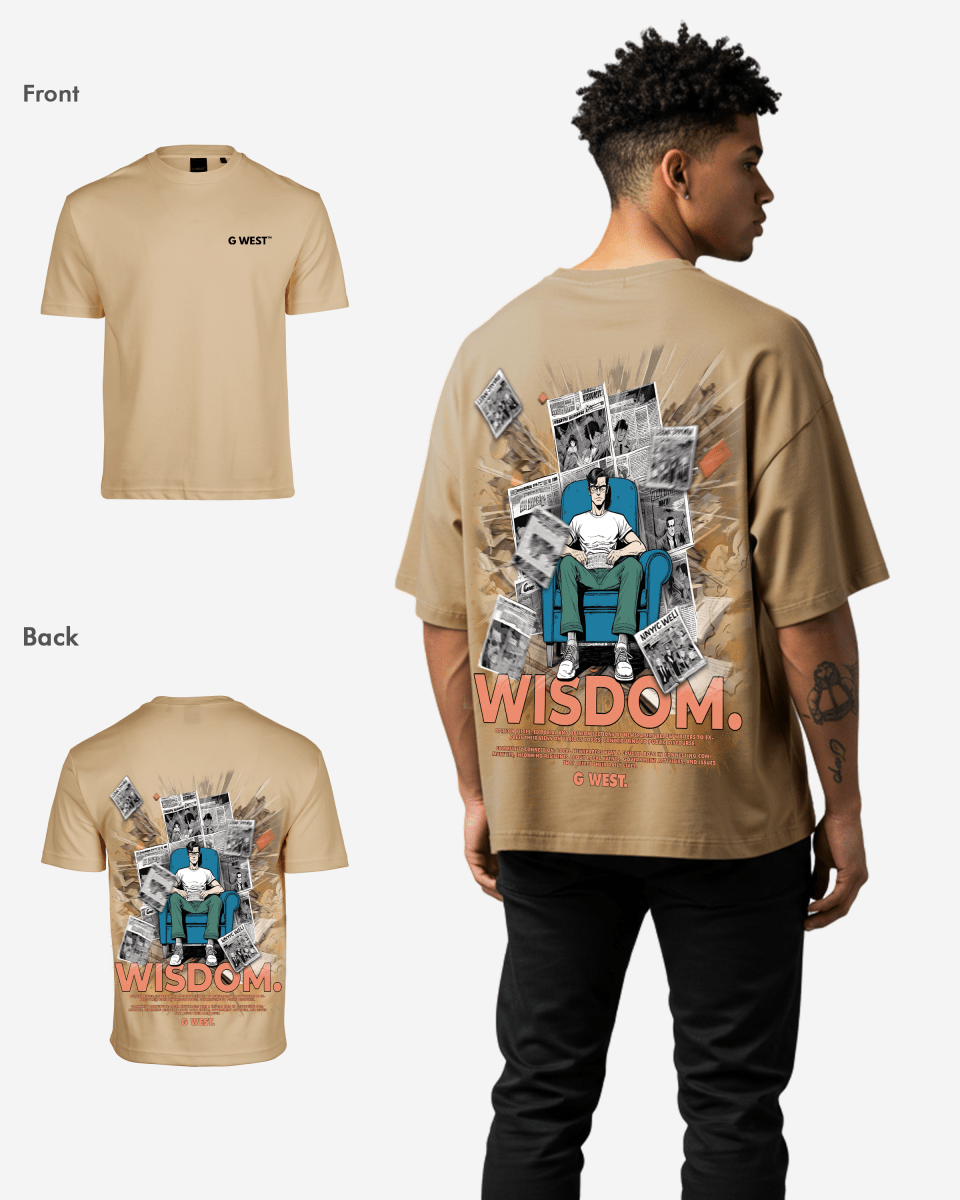 G West Oversized Library T Shirt