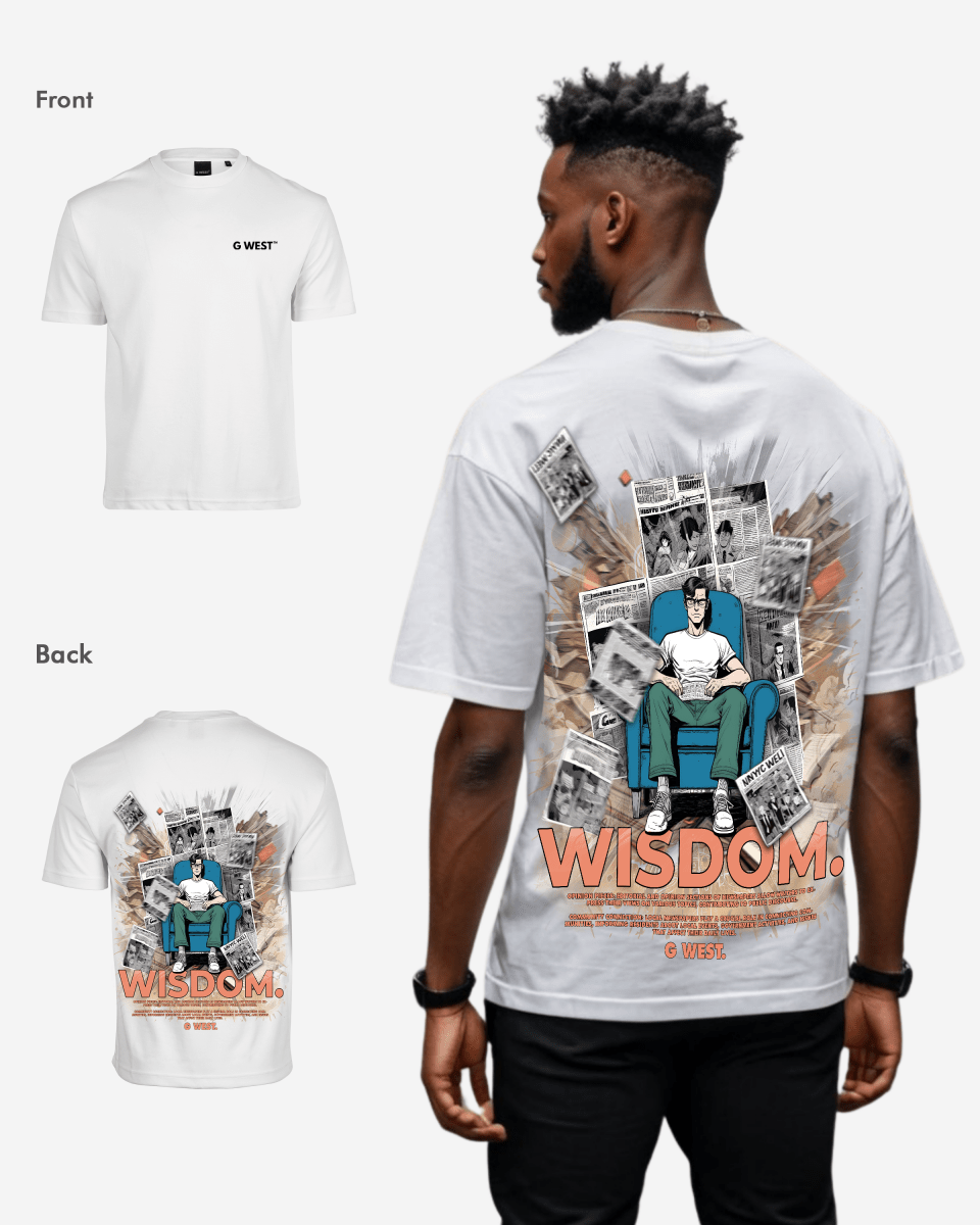 G West Oversized Library T Shirt