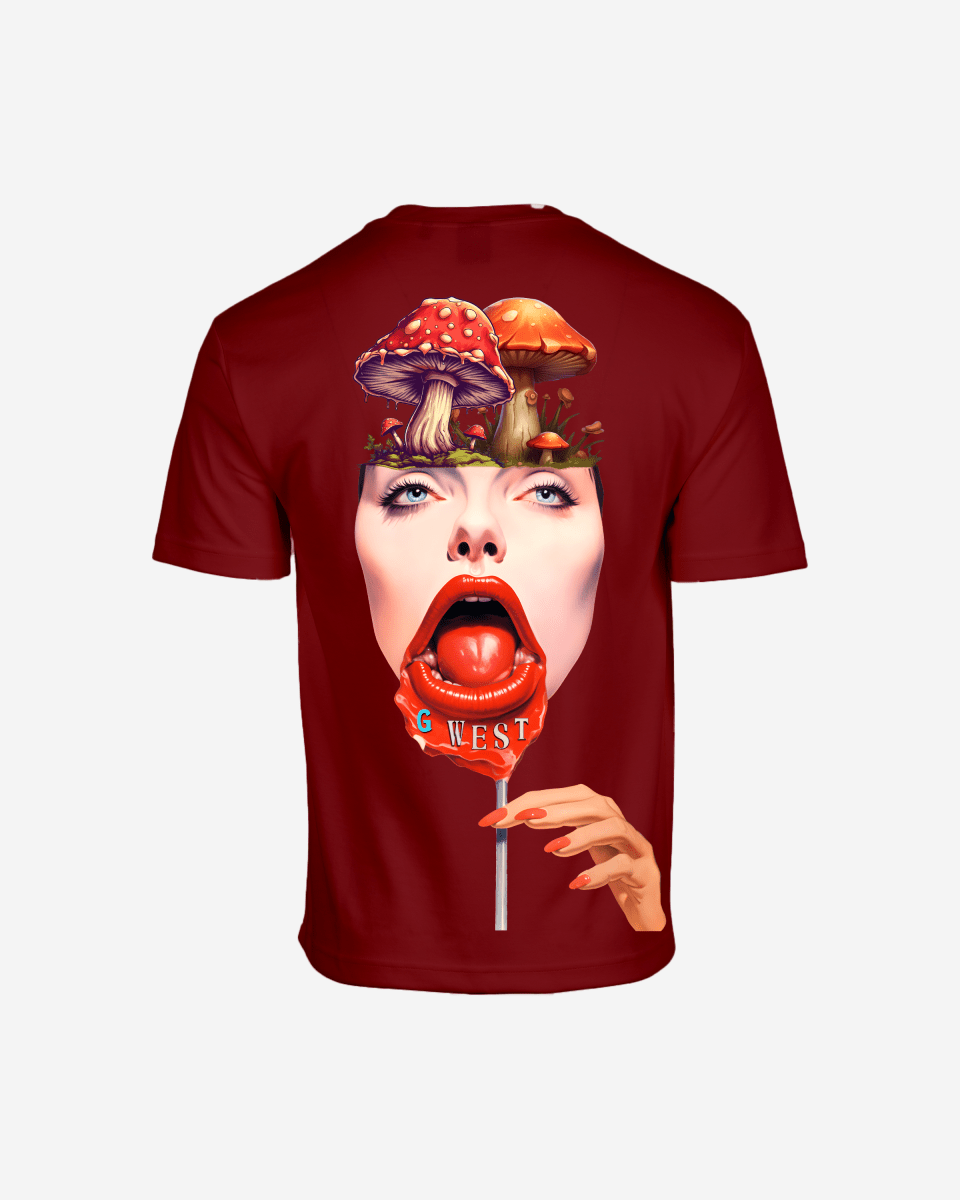 G West Oversized Lollipop Mushroom Oversized Tee
