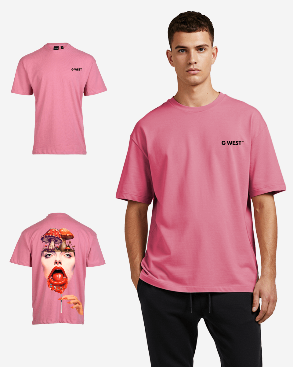 G West Oversized Lollipop Mushroom Oversized Tee