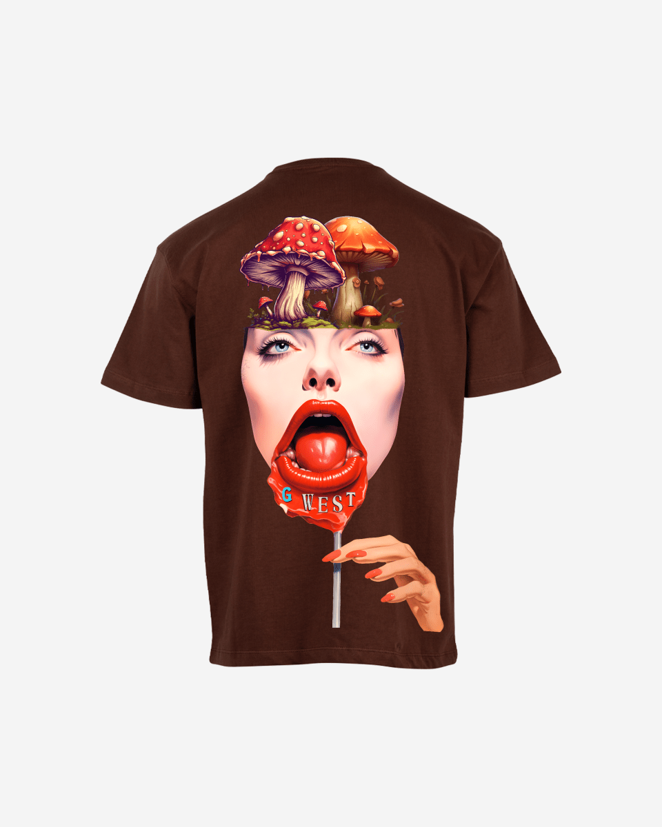 G West Oversized Lollipop Mushroom Oversized Tee