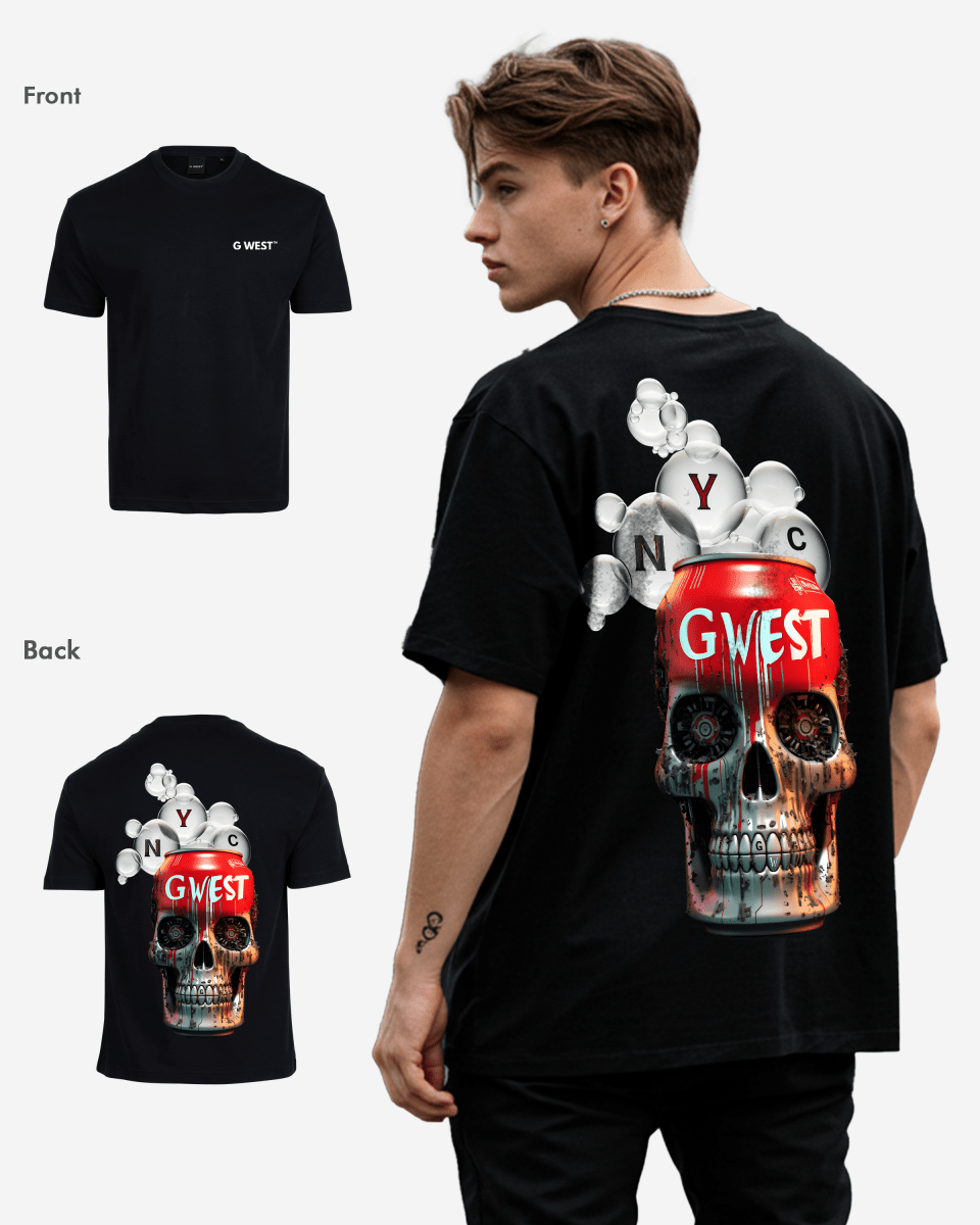 G West Oversized Nyc Can T-Shirt