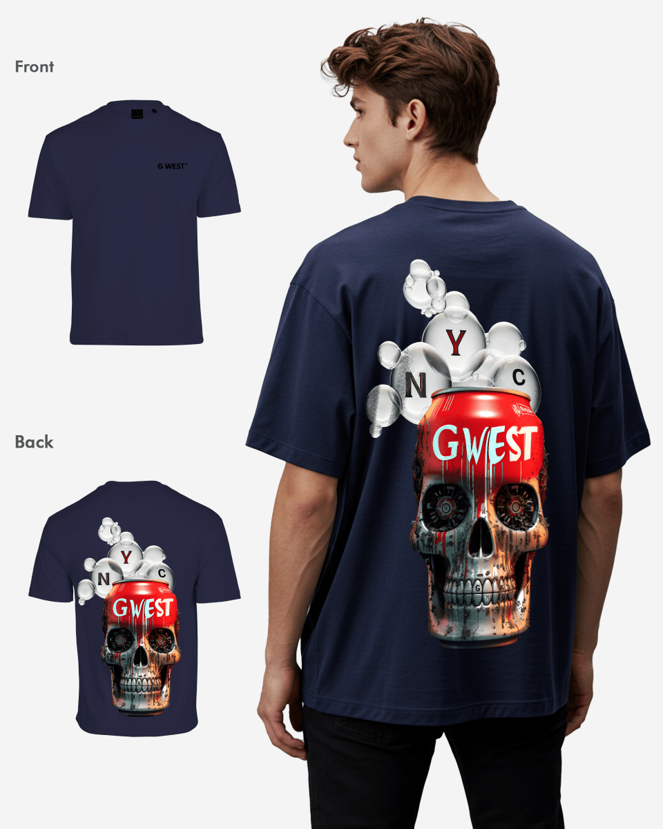 G West Oversized Nyc Can T-Shirt