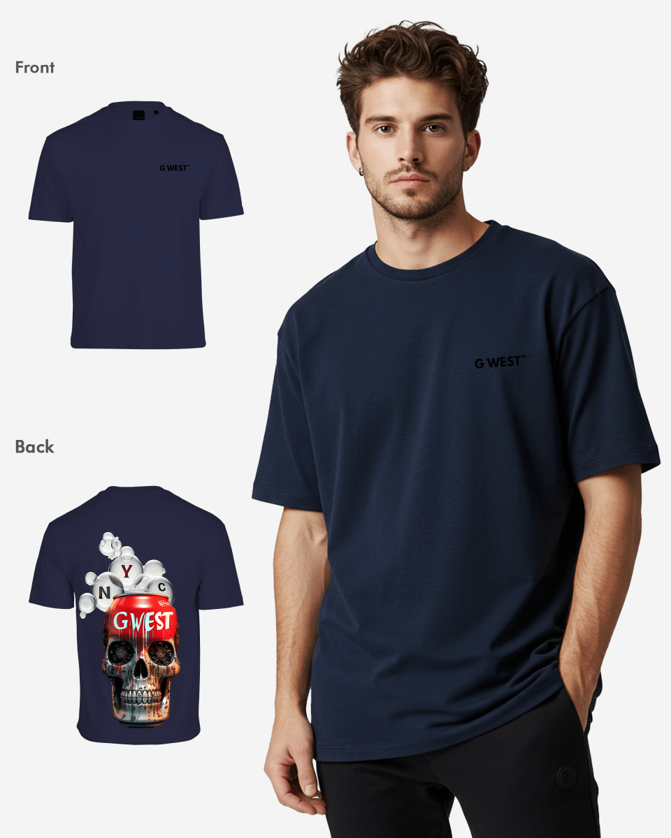 G West Oversized Nyc Can T-Shirt