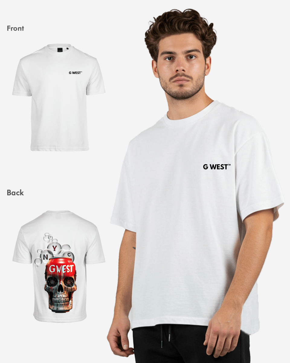 G West Oversized Nyc Can T-Shirt