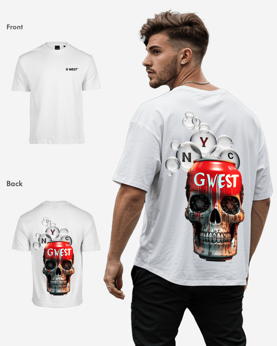 G West Oversized Nyc Can T-Shirt