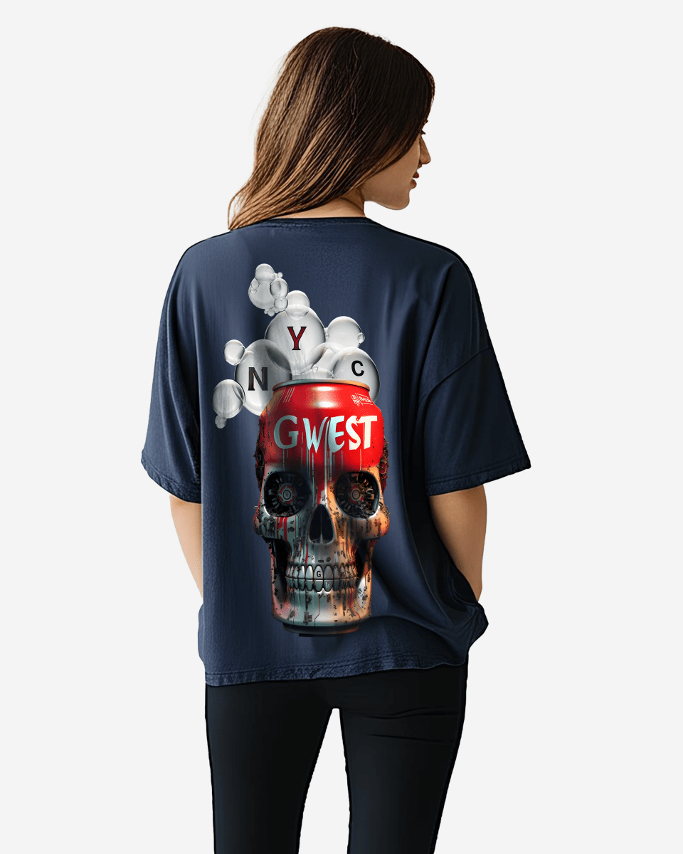G West Oversized Nyc Can T-Shirt - WOMEN