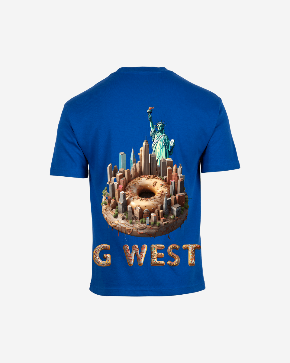 G West Oversized Nyc Donut T-Shirt - 4 Colors