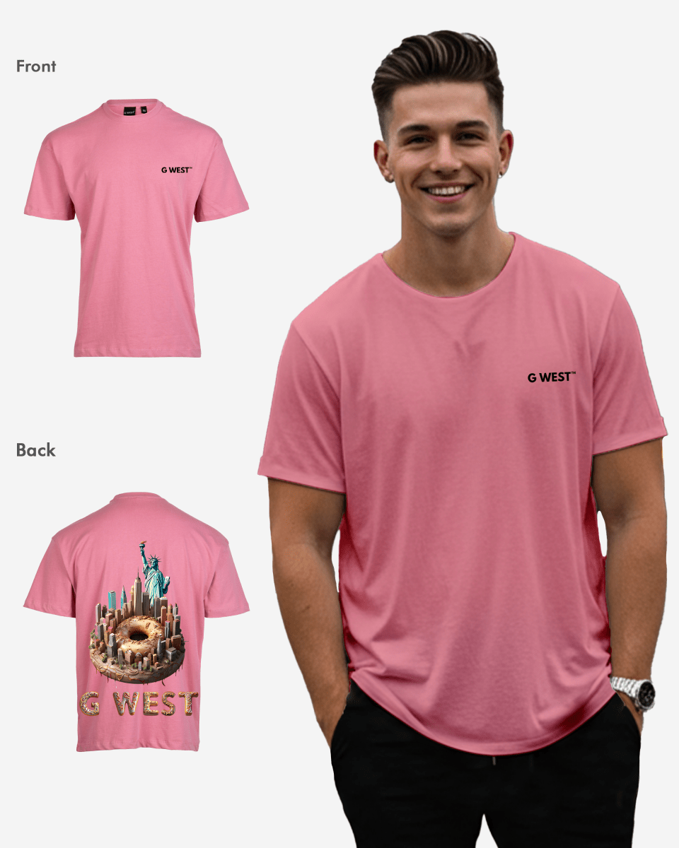 G West Oversized Nyc Donut T-Shirt - 4 Colors