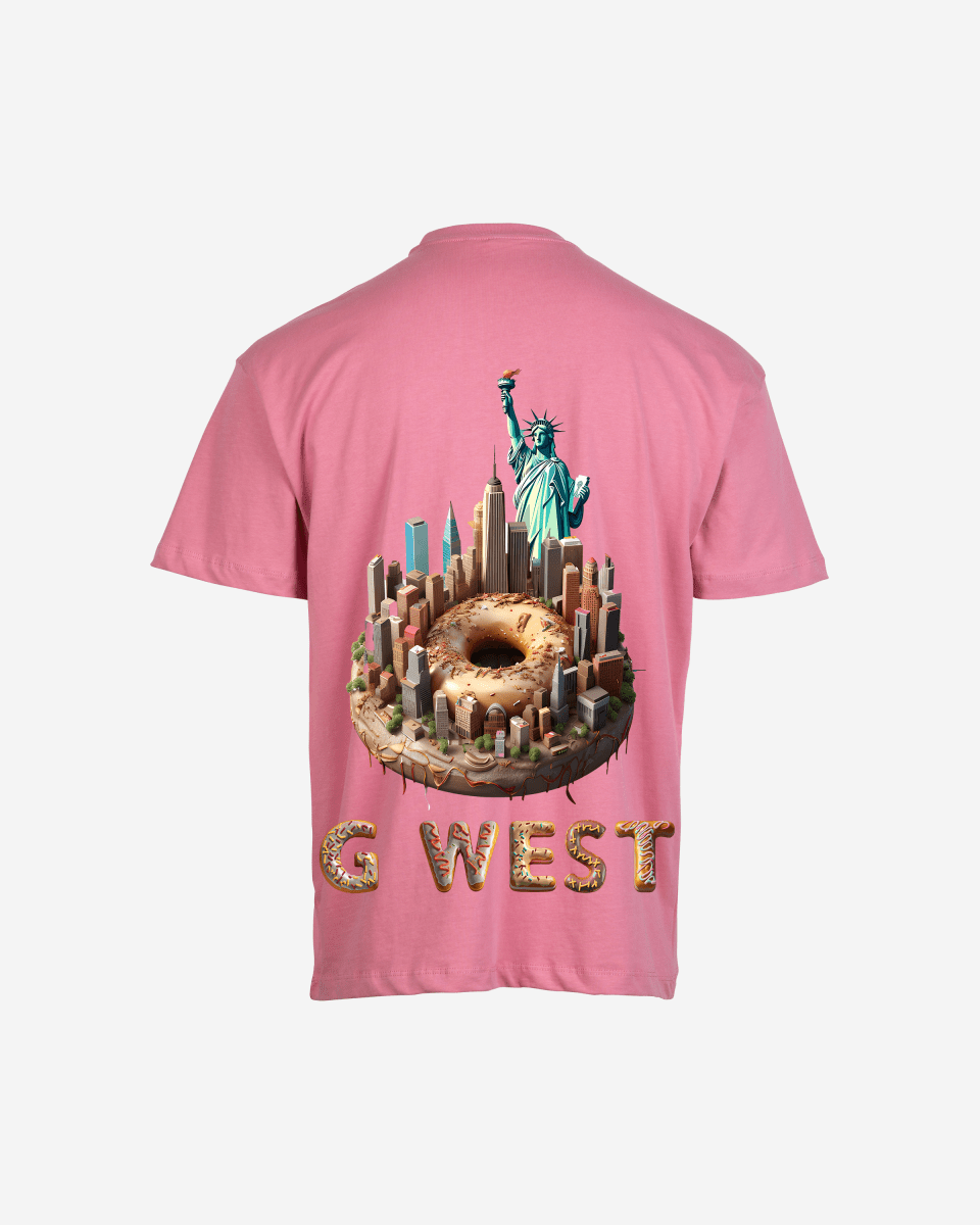 G West Oversized Nyc Donut T-Shirt - 4 Colors