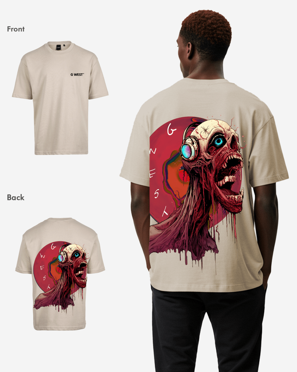 G-West Oversized One Eye Life Style Tee Mens