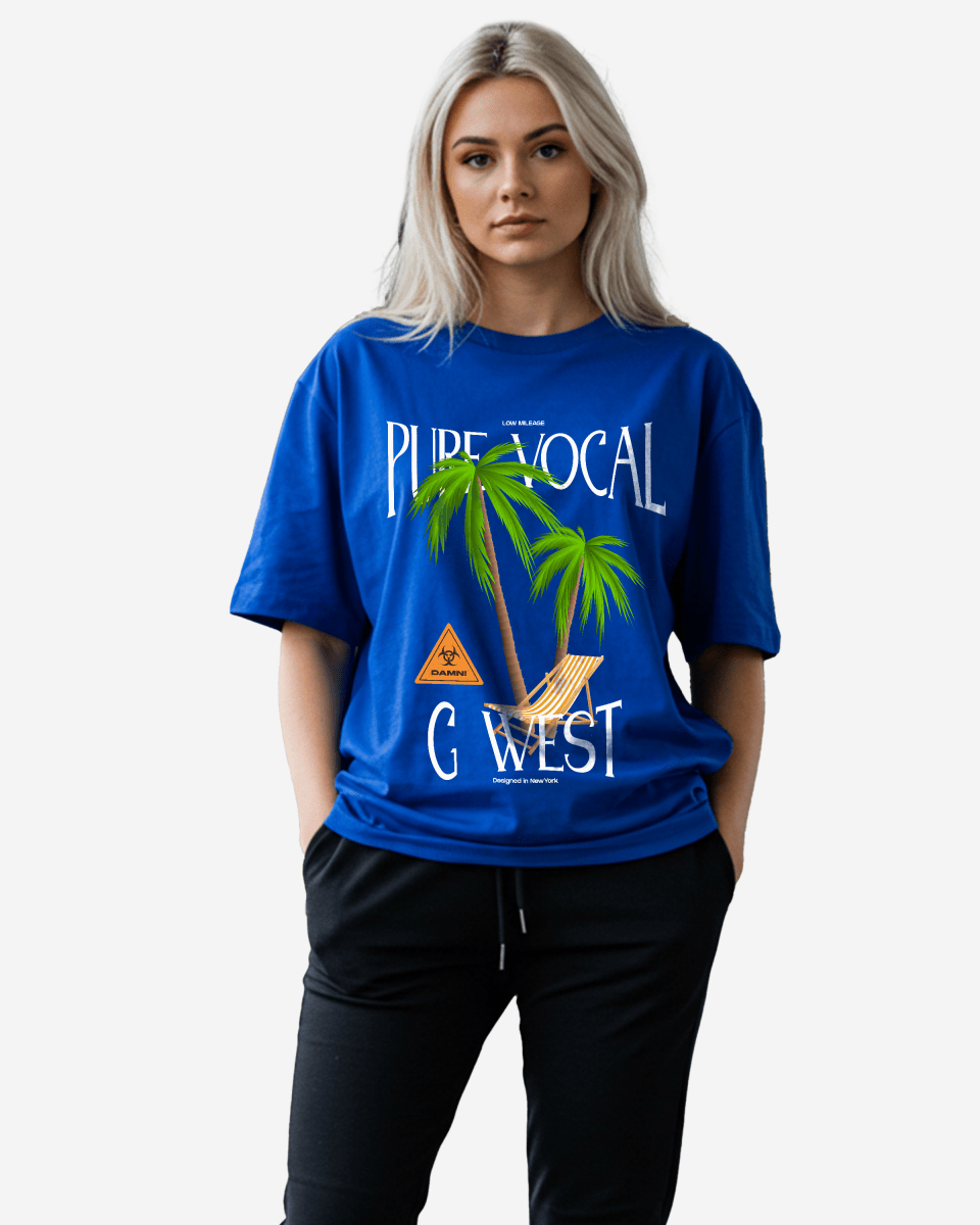 G West Oversized Pure Vocal T Shirt  - WOMEN