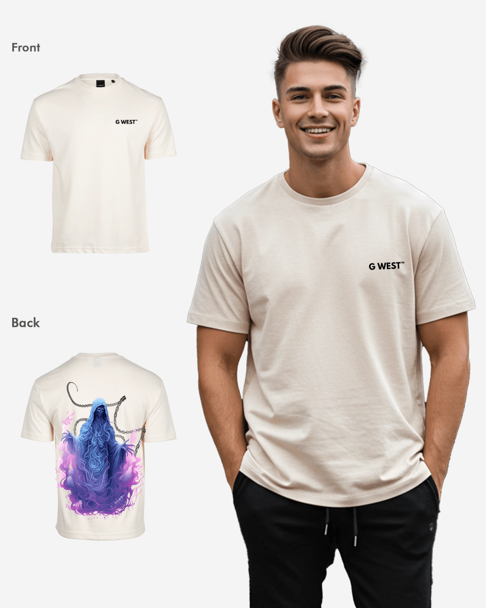 G West Oversized Purple Reaper Tee