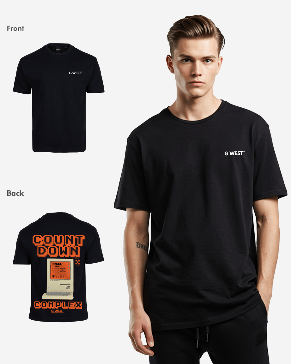 G West Oversized Retro Pc T-Shirt