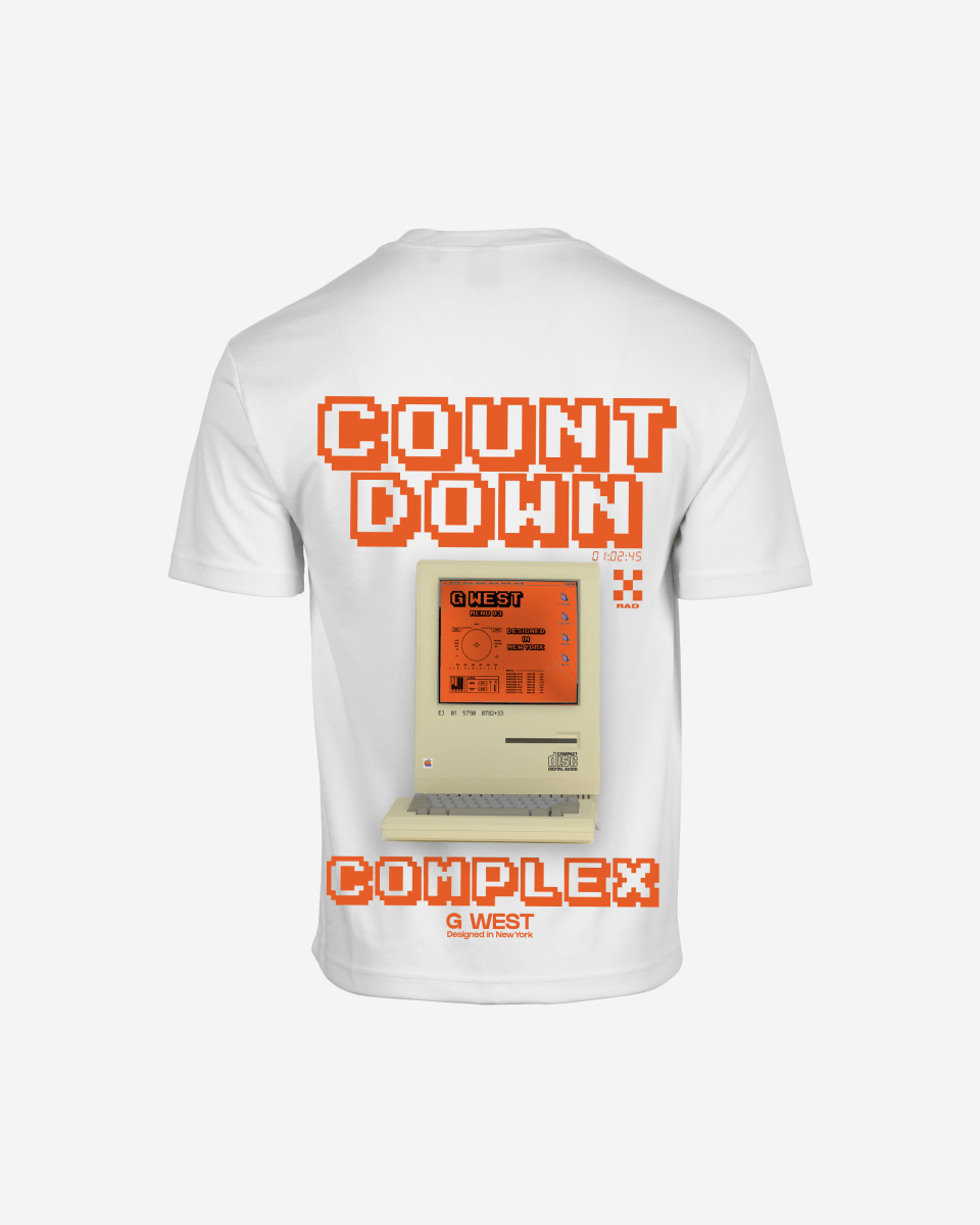 G West Oversized Retro Pc T-Shirt