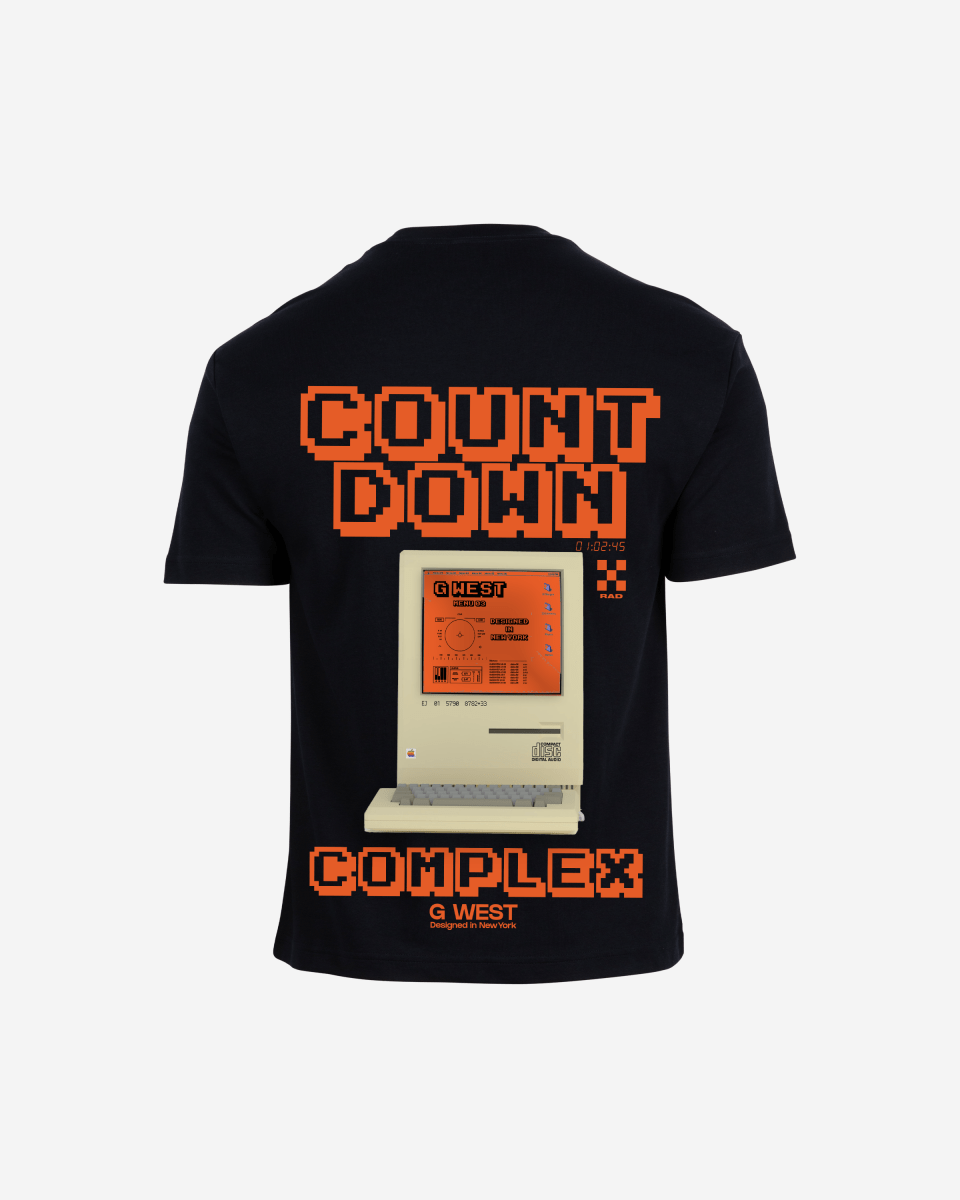 G West Oversized Retro Pc T-Shirt