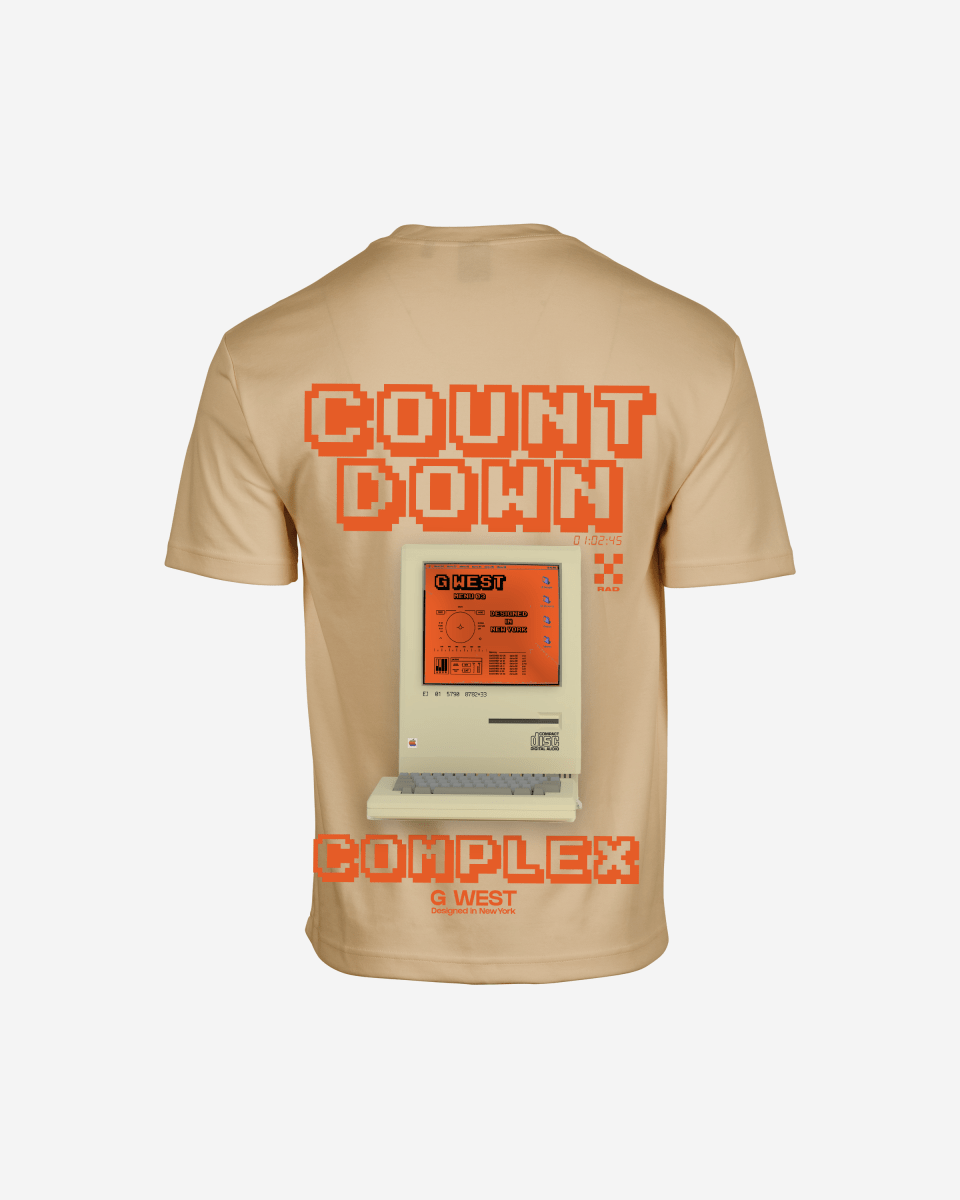 G West Oversized Retro Pc T-Shirt