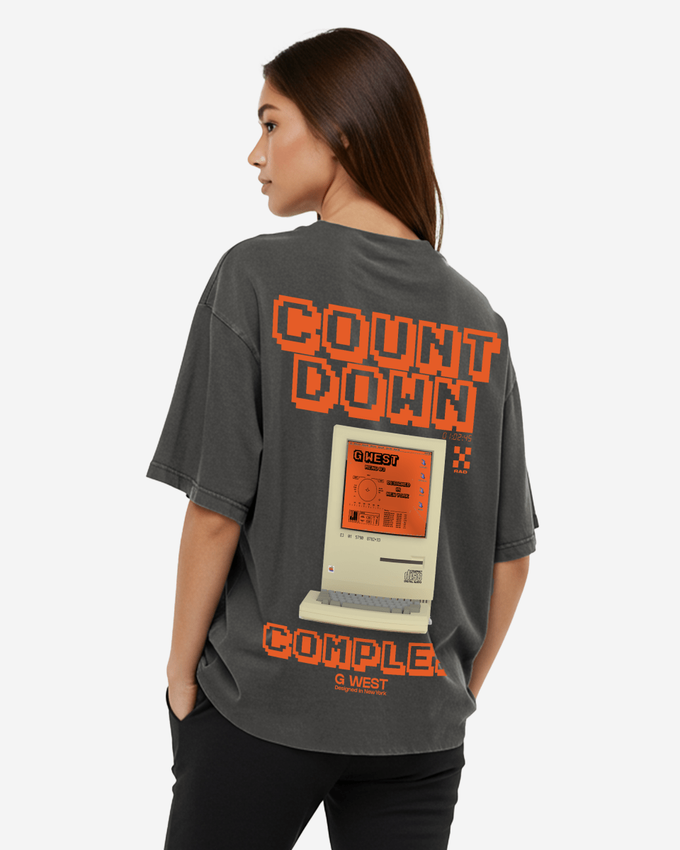 G West Oversized Retro Pc T-Shirt - WOMEN