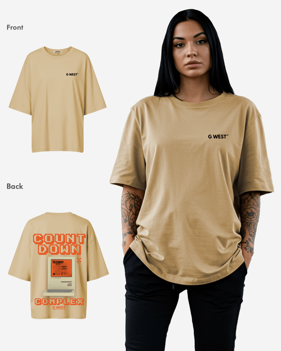 G West Oversized Retro Pc T-Shirt - WOMEN